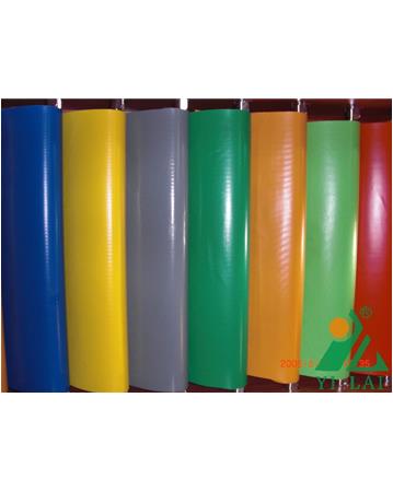 PVC單色夾網(wǎng)布